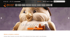 Desktop Screenshot of decosil.eu